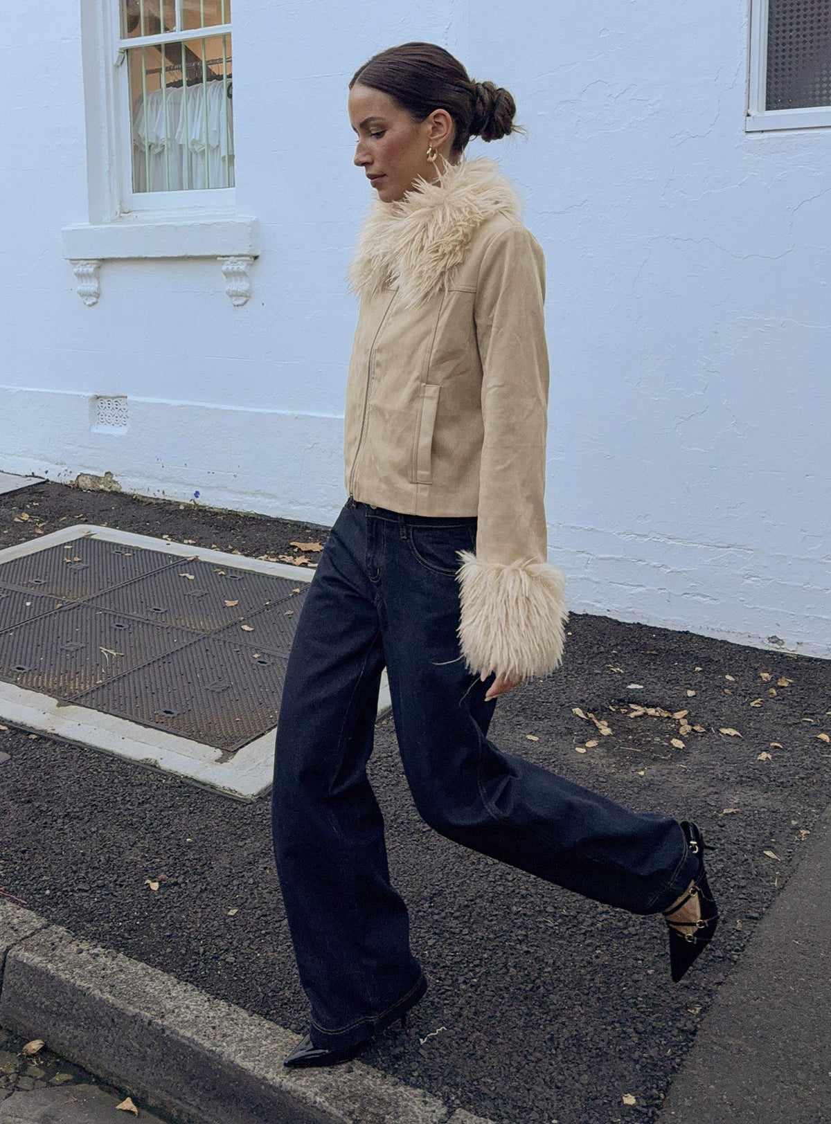 Jankins Baggy Jeans Dark Blue Wash
