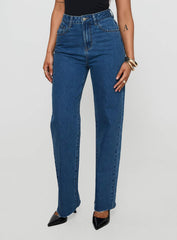 Kalinda Denim Jeans Mid Blue