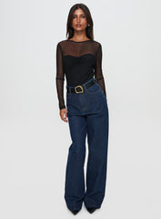 Nicolo Jeans Mid Raw Denim